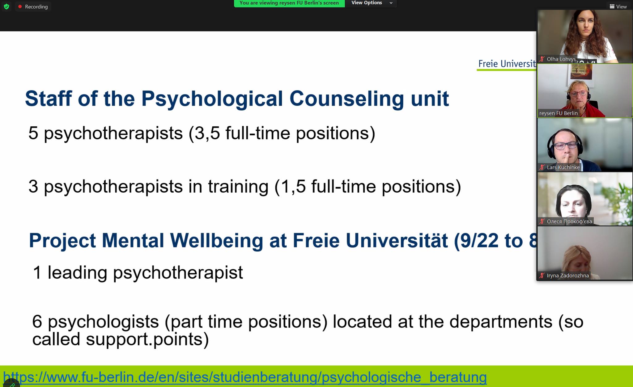 Вебінар від німецьких колег